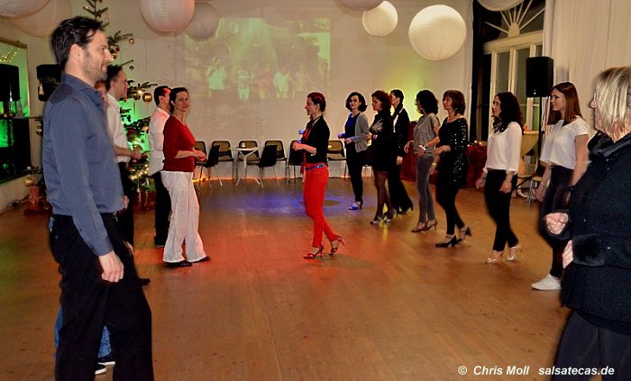 Weihnachts-Salsaparty am 20.12.2015 im Zollhaus (Willich-Kaarst bei Düsseldorf)