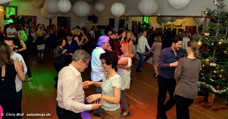 Weihnachts-Salsaparty am 20.12.2015 im Zollhaus (Willich-Kaarst bei Düsseldorf)