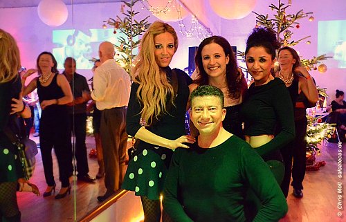 Weihnachts-Salsaparty am 20.12.2015 im Zollhaus (Willich-Kaarst bei Düsseldorf)