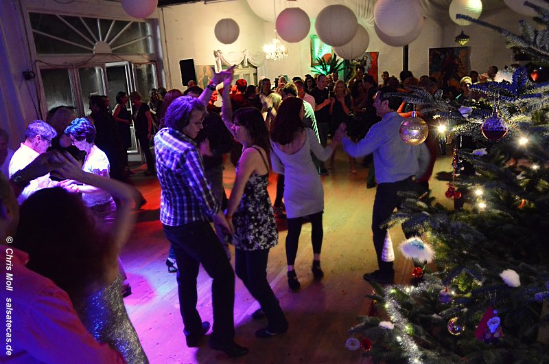 Weihnachts-Salsaparty am 20.12.2015 im Zollhaus (Willich-Kaarst bei Düsseldorf)